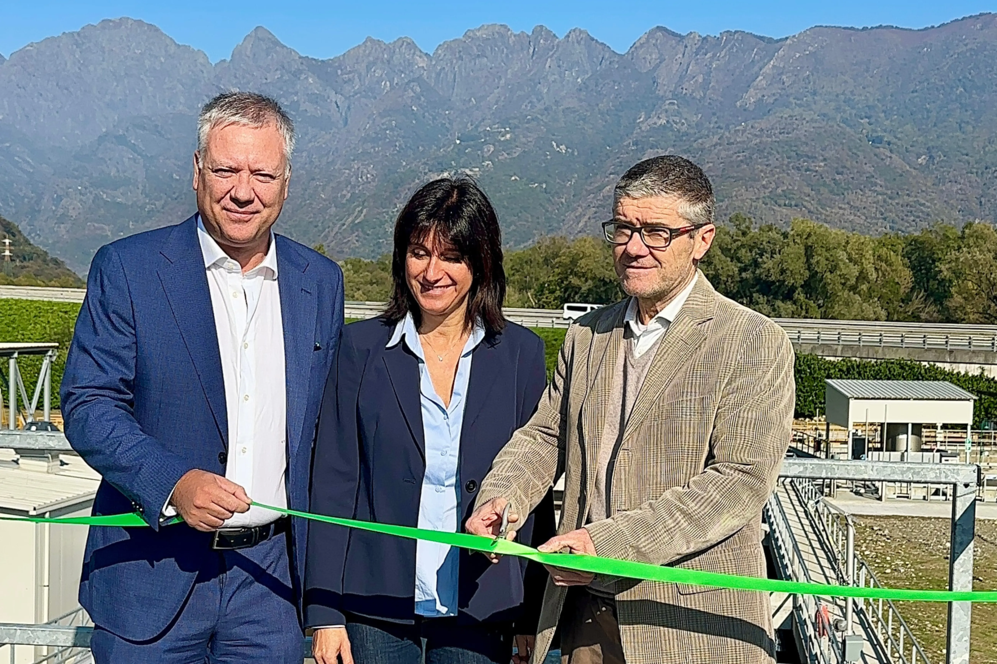 Inaugurazione Depuratore di Gravellona